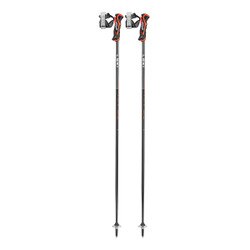 Leki Airfoil 3D Poles in Black and Red